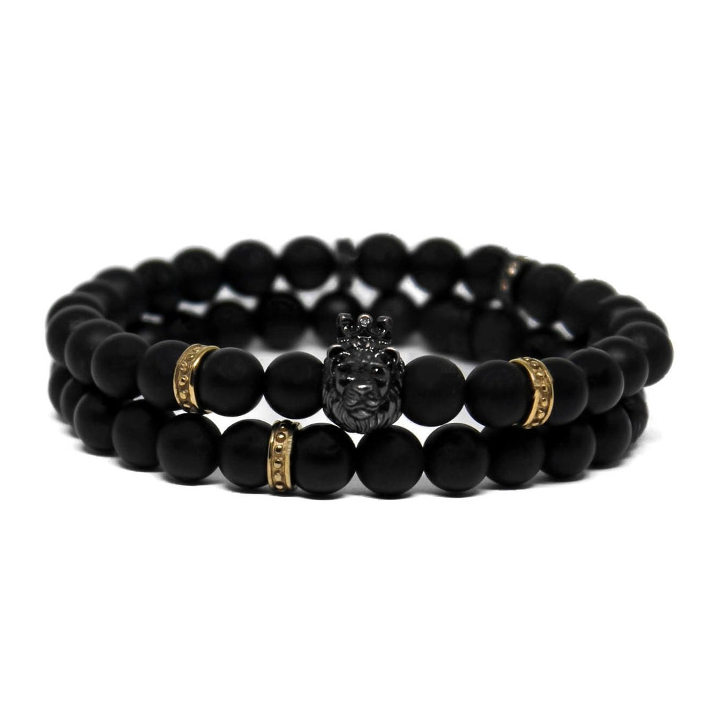 Nixir/ Mensjewelry/ luxury bracelet/ Lion jewelry/ Zodiac sign